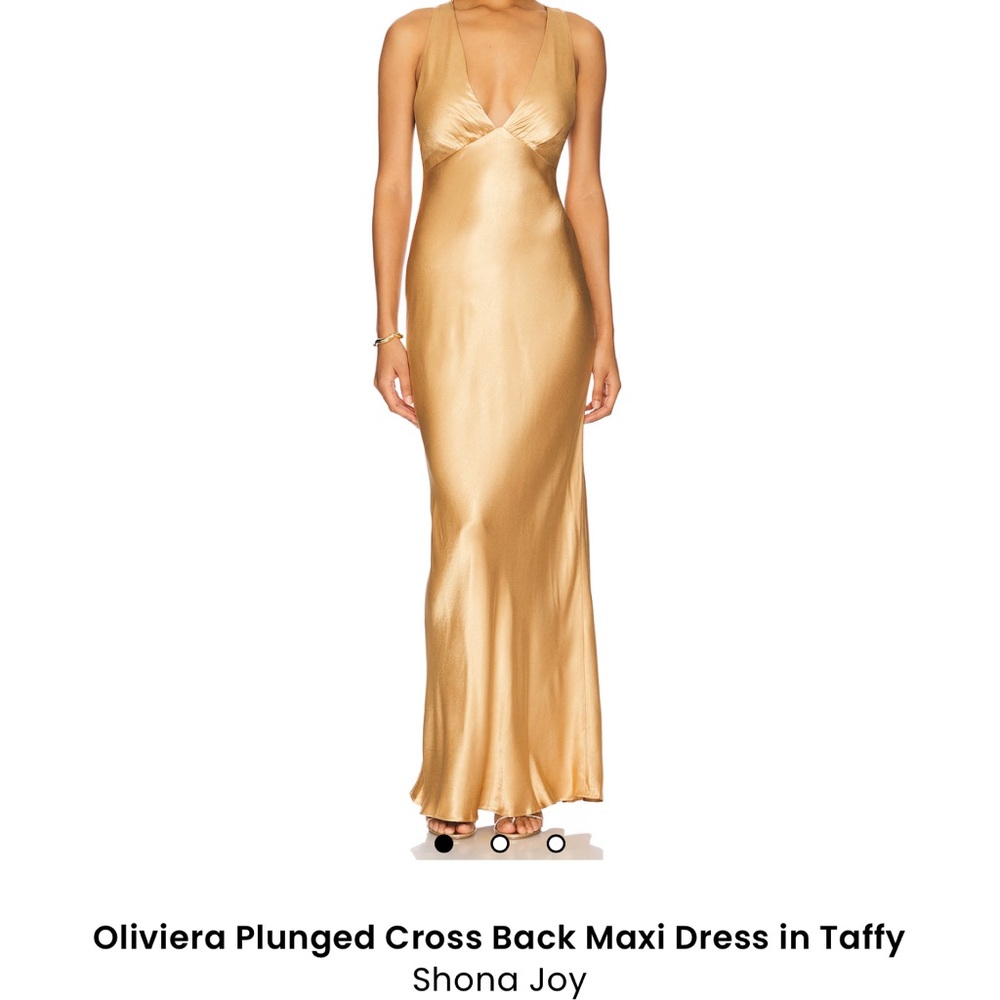 Shona Joy Taffy Backless Maxi Dress